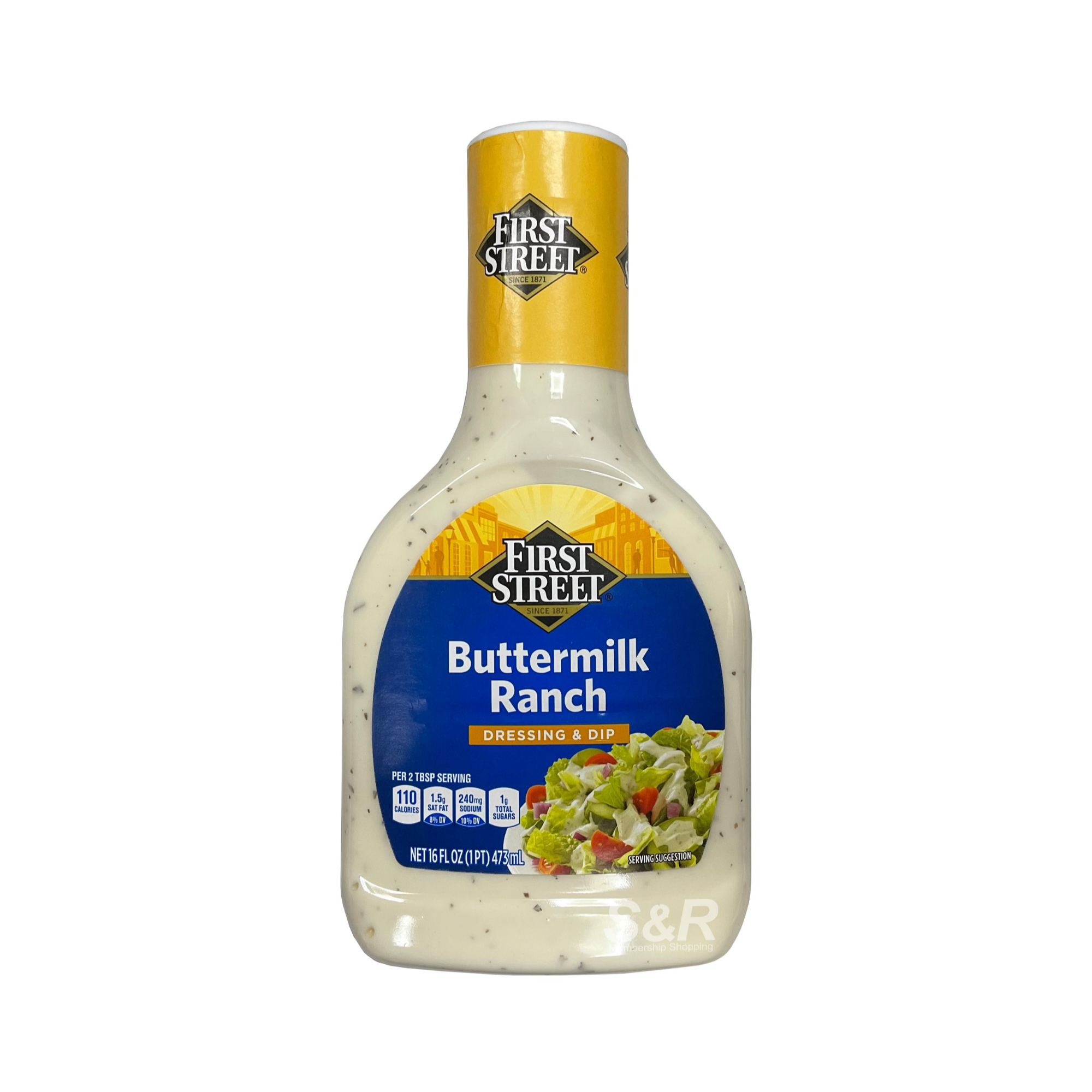 First Street Buttermilk Ranch Dressing & Dip 473mL